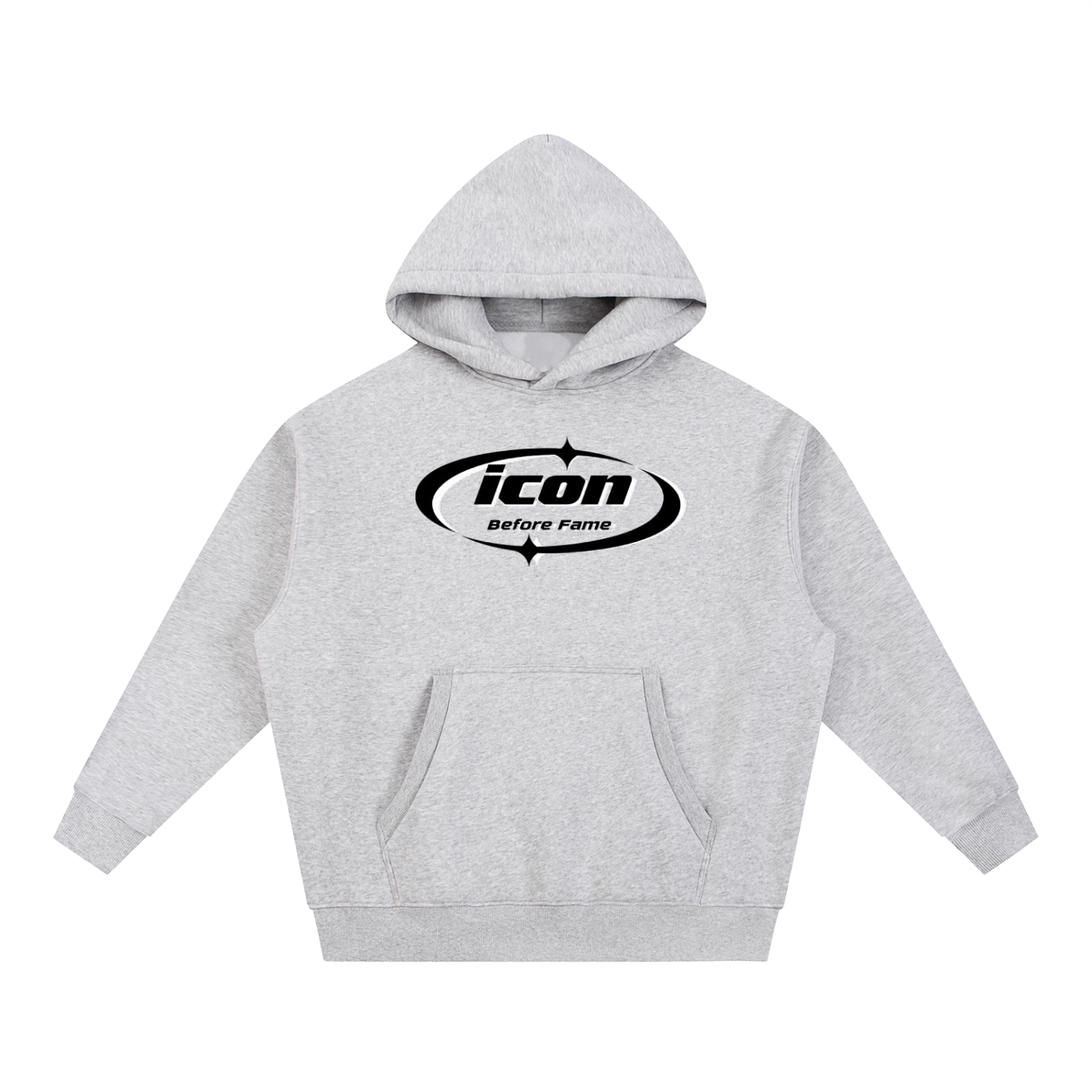 Essential Oversized Boxy Fit Fleece Hoodie