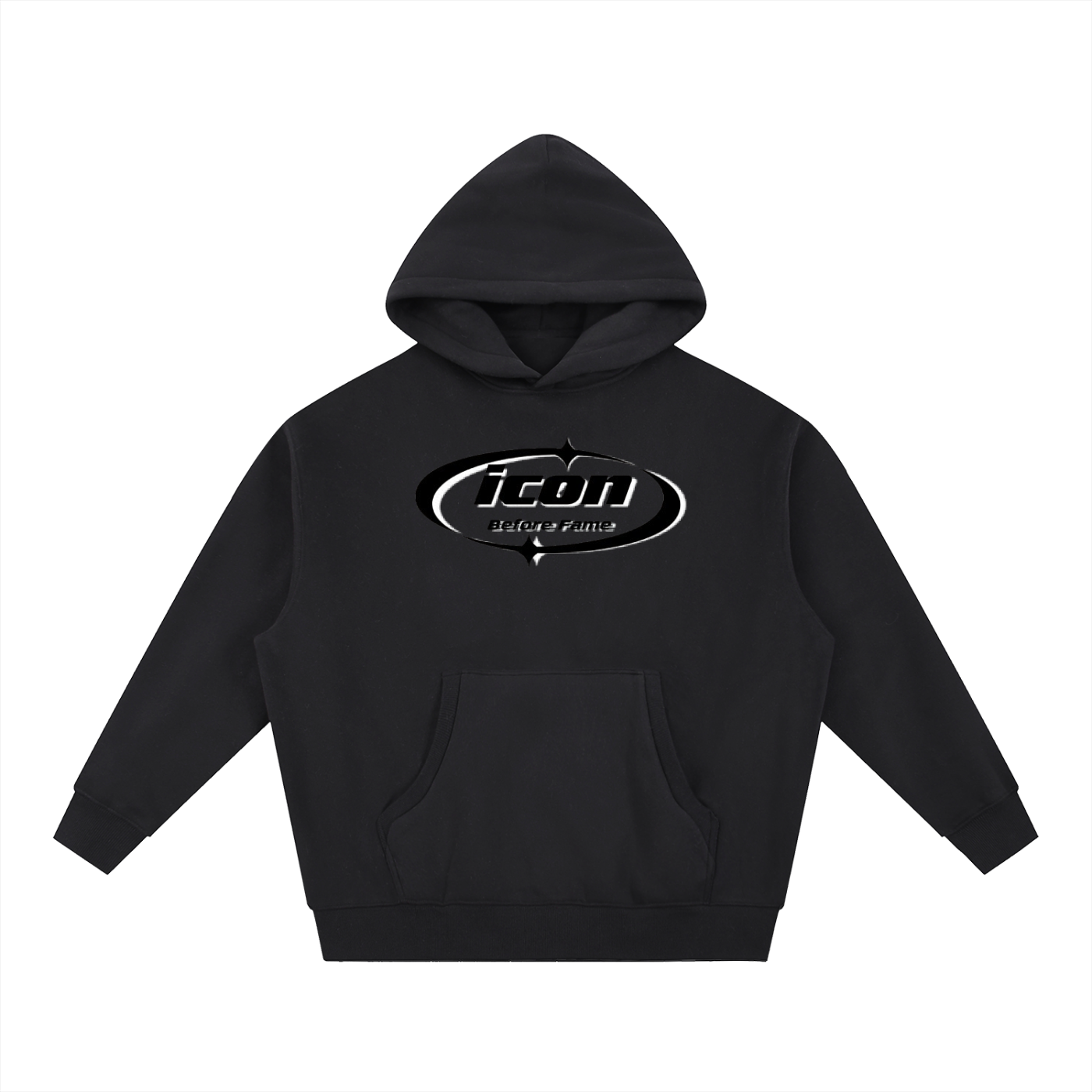 Essential Oversized Boxy Fit Fleece Hoodie